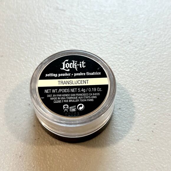 KVD Kat Von D Beauty Mini Setting Powder Discontinued Translucent - Picture 3 of 3